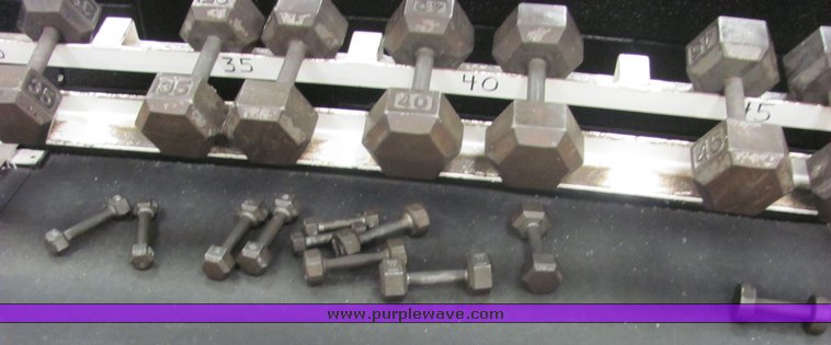 image for item 3483 Badger Magnum dumbbell rack