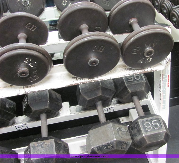 image for item 3485 Badger Magnum dumbbell rack