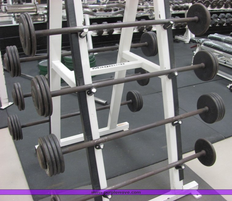 image for item 3489 Magnum barbell rack