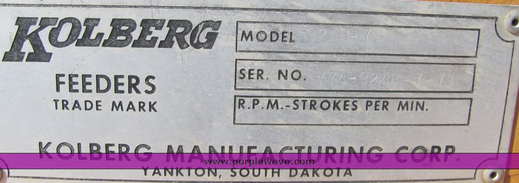 image for item 3503 1981 pug mill