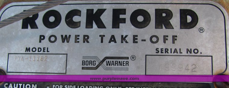 image for item 3503 1981 pug mill