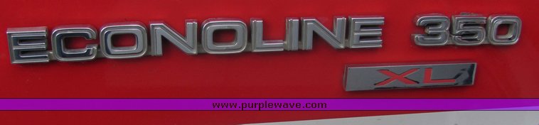 image for item 5077 1987 Ford E-350 Econoline ambulance