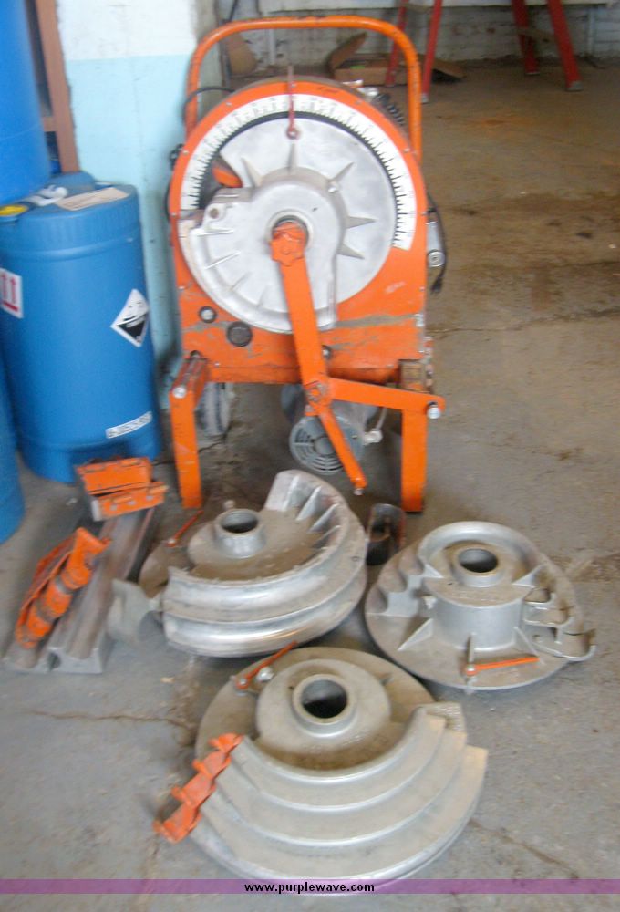 Ensley 666XL conduit bender in Lawrence, KS Item 5472 sold Purple Wave