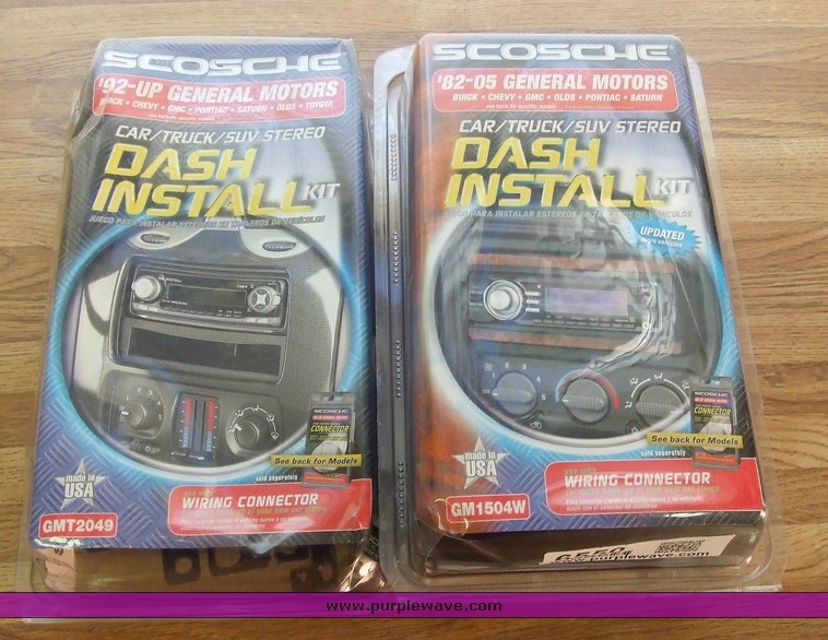 (2) Scosche dash install kits in Waterville, KS Item 6550 sold