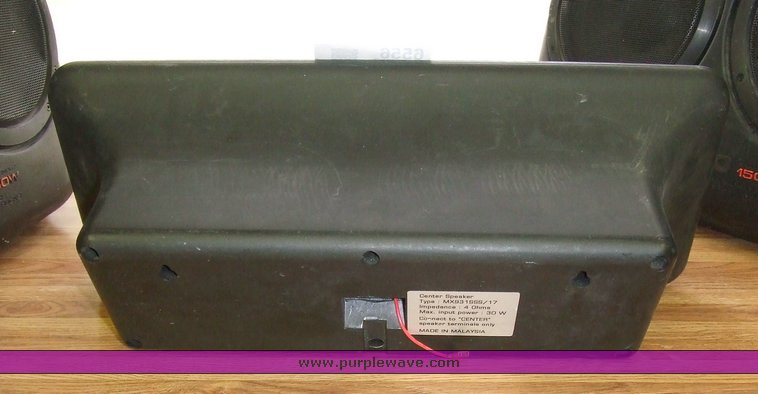 image for item 6556 Assorted speakers