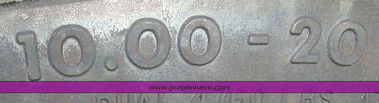 image for item 6697 (6) dump truck tires