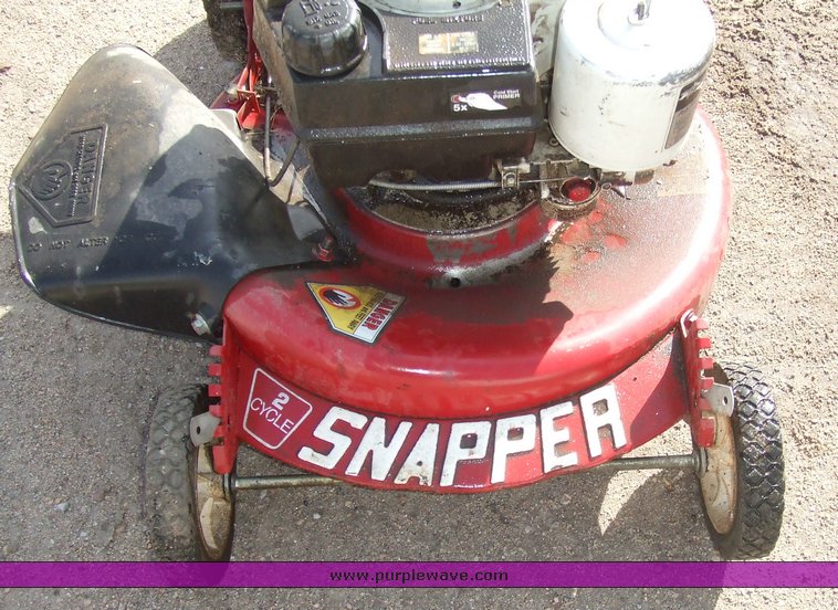image for item 6698 Snapper push mower