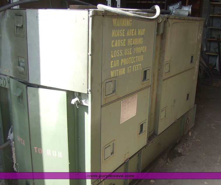 image for item 6702 1984 JR Hollingsworth 30 KW generator