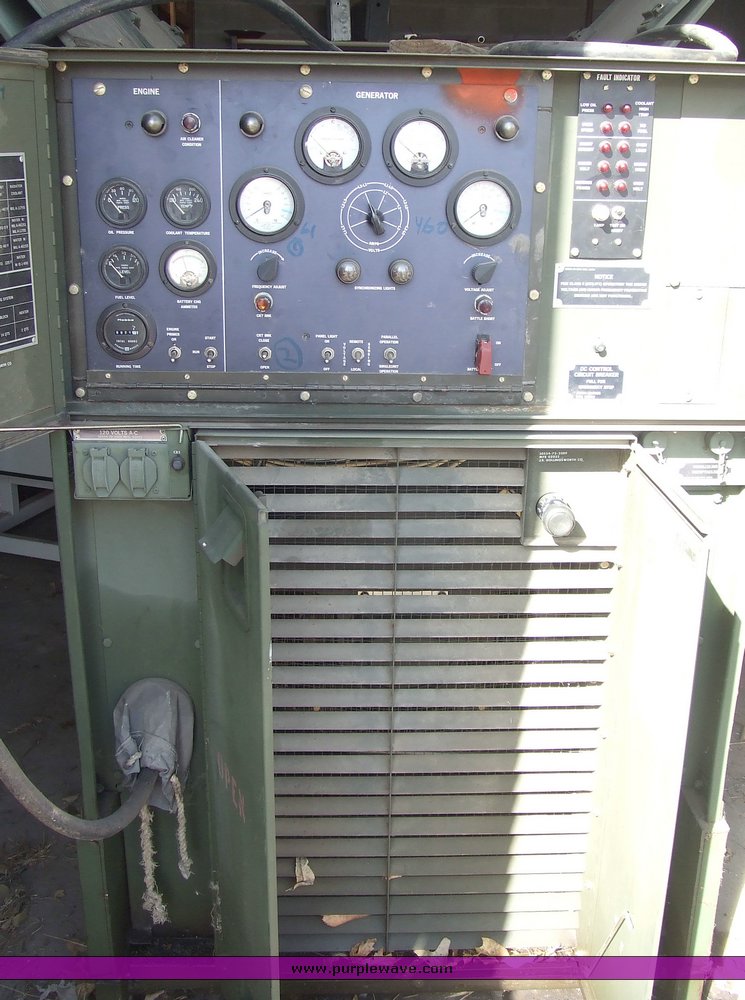 image for item 6702 1984 JR Hollingsworth 30 KW generator