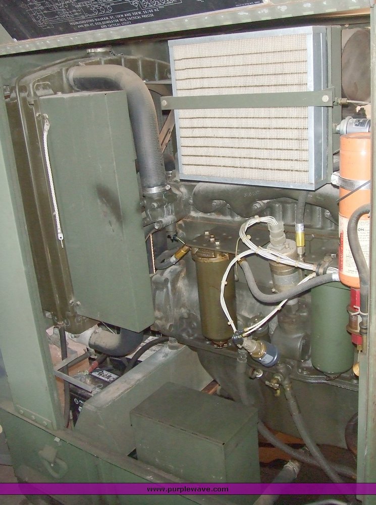 image for item 6702 1984 JR Hollingsworth 30 KW generator