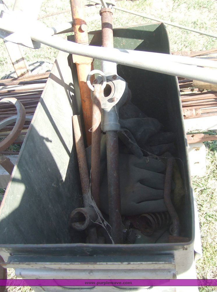 image for item 6703 Sewer auger with single axil trailer