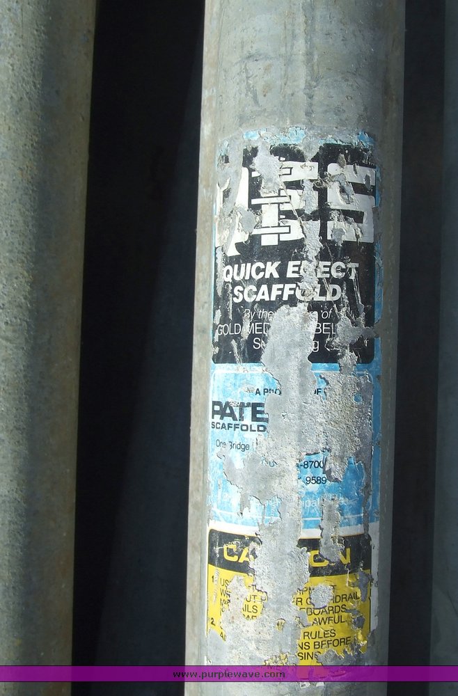 image for item 6706 Assorted Quick Erect scaffolding poles