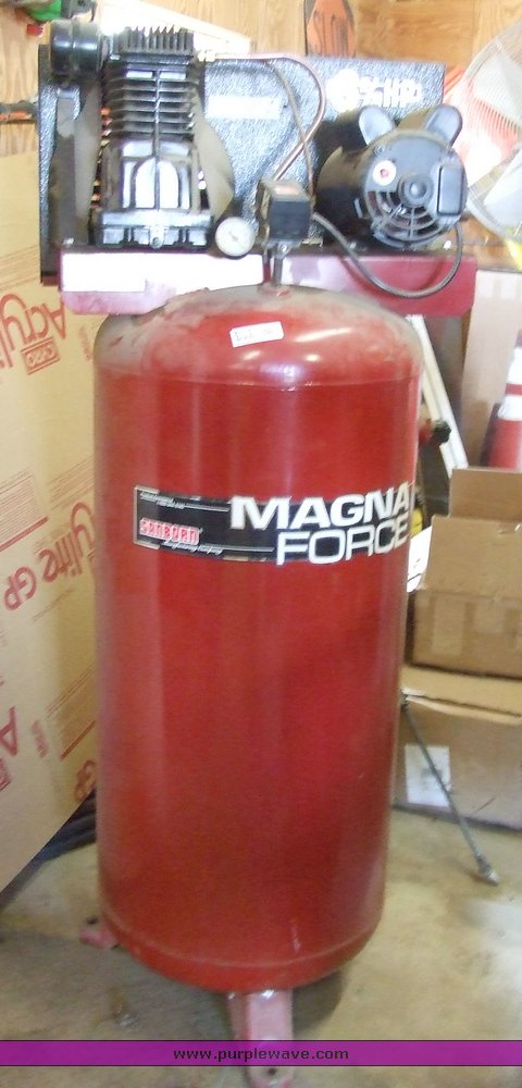 Magna Force 60 Gallon Air Compressor In Waterville Ks Item 6710 Sold Purple Wave