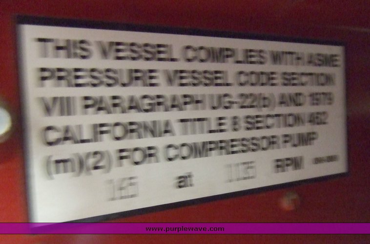 image for item 6710 Magna Force 60 gallon air compressor