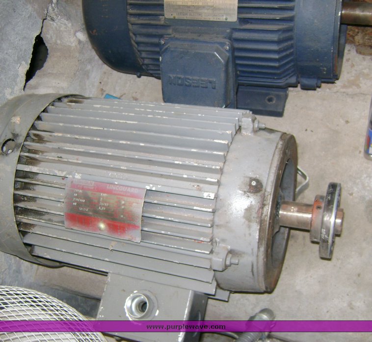 image for item 7035 (2) 3 HP electric motors