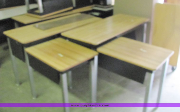 image for item 8301 (23) assorted desks and tables