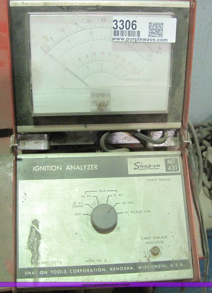 image for item 8306 Snap On 417 Dwell meter