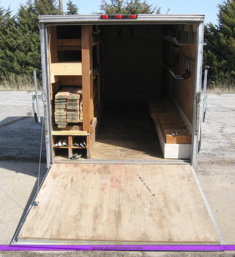 image for item 8951 2005 H&H single axle trailer