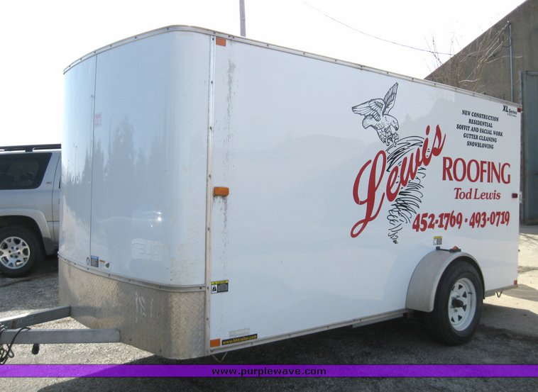 image for item 8951 2005 H&H single axle trailer