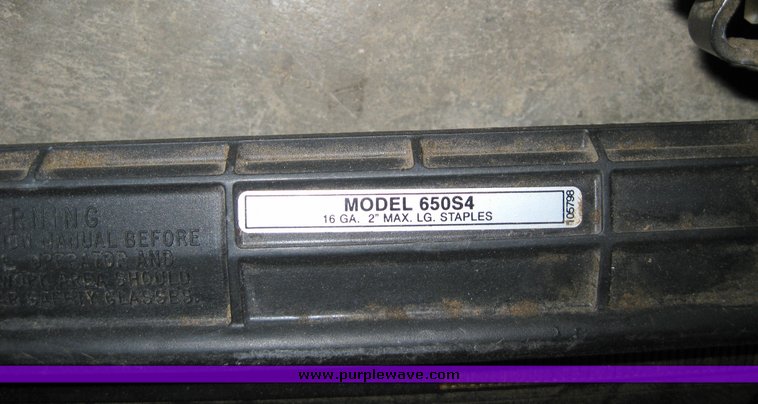 image for item 8957 Bostitch pneumatic stapler