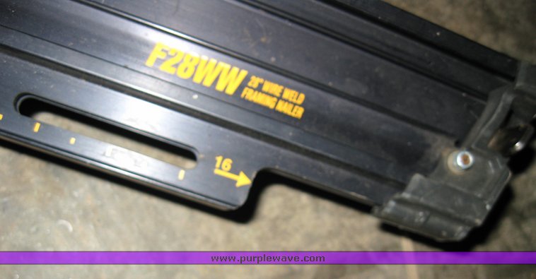 image for item 8958 Bostitch 28" wire weld framing nailer
