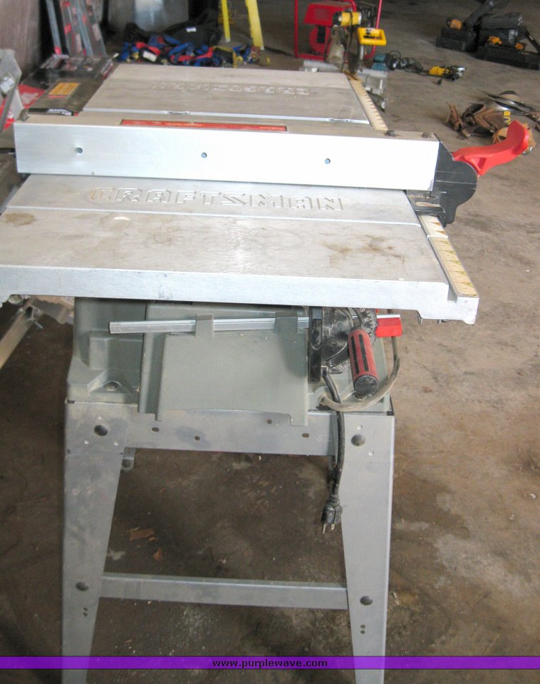 image for item 8975 Craftsman 10" table saw