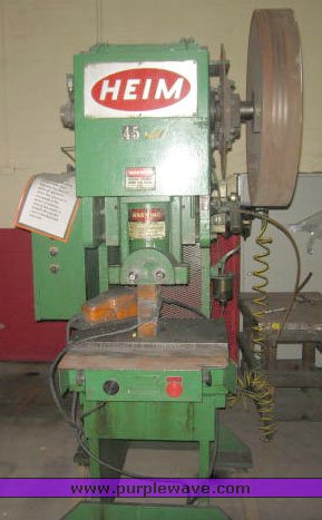 image for item 3002 Heim 55 ton punch press