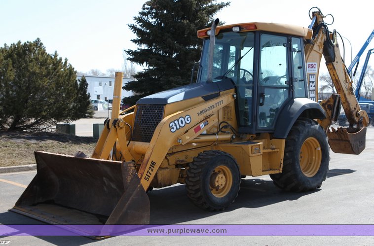 image for item 1006 2004 John Deere 310G MFWD loader backhoe