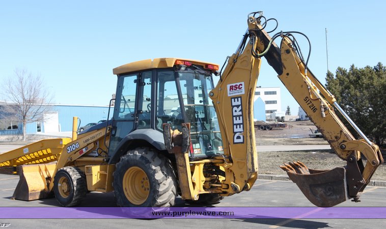 image for item 1006 2004 John Deere 310G MFWD loader backhoe