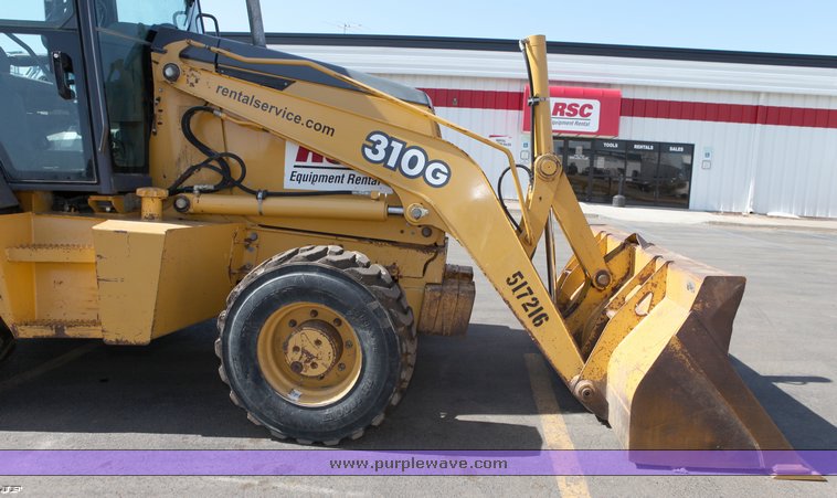 image for item 1006 2004 John Deere 310G MFWD loader backhoe