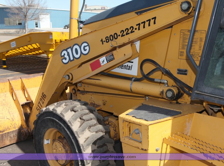 image for item 1006 2004 John Deere 310G MFWD loader backhoe