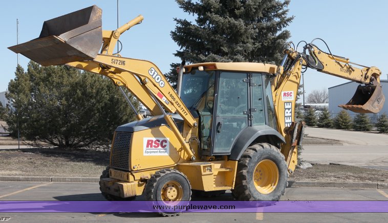 image for item 1006 2004 John Deere 310G MFWD loader backhoe