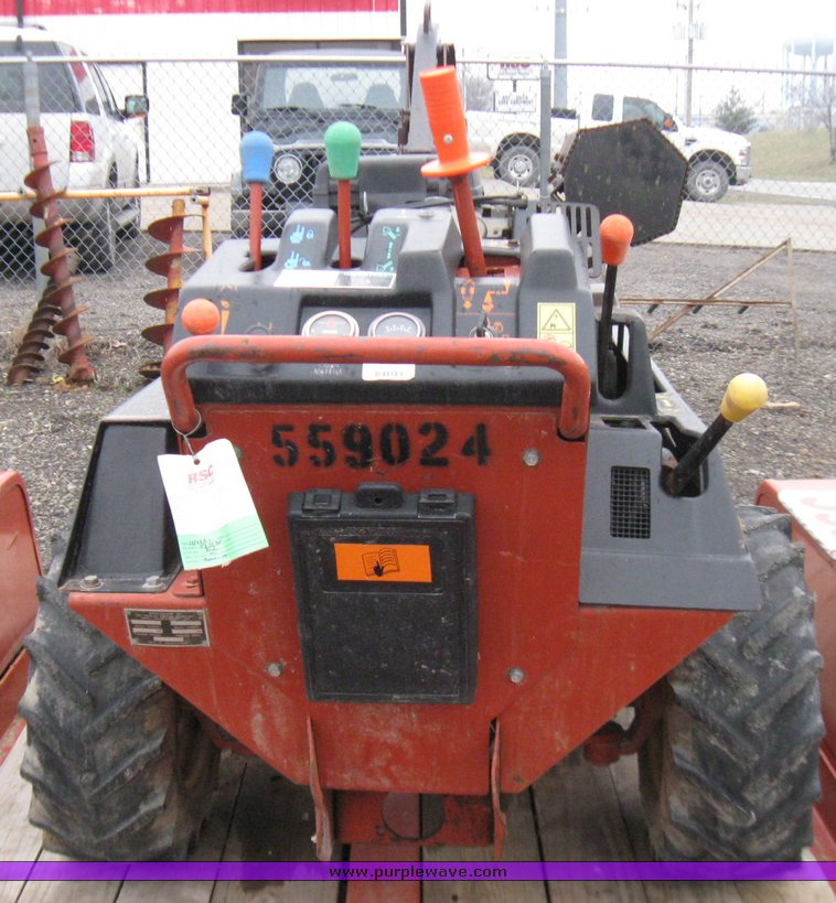 image for item 3031 2005 Ditch Witch 1820HE walk-behind trencher