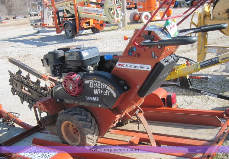 image for item 4587 2005 Ditch Witch 1330H walk-behind trencher