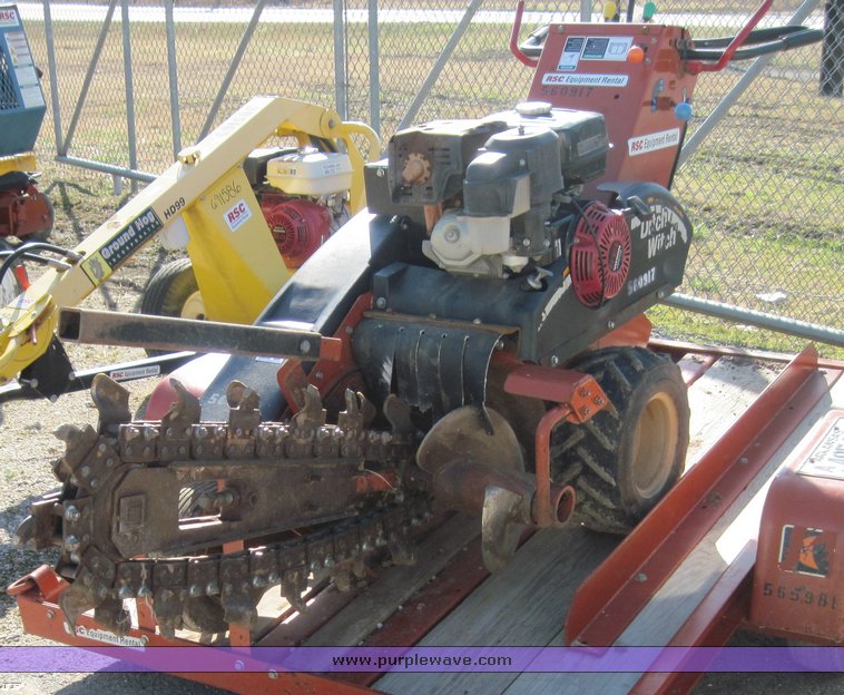 image for item 4587 2005 Ditch Witch 1330H walk-behind trencher