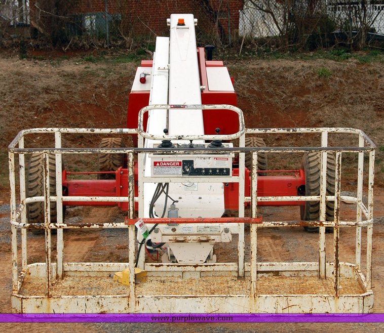 image for item 6038 1998 Snorkel TBA80DZ boom lift
