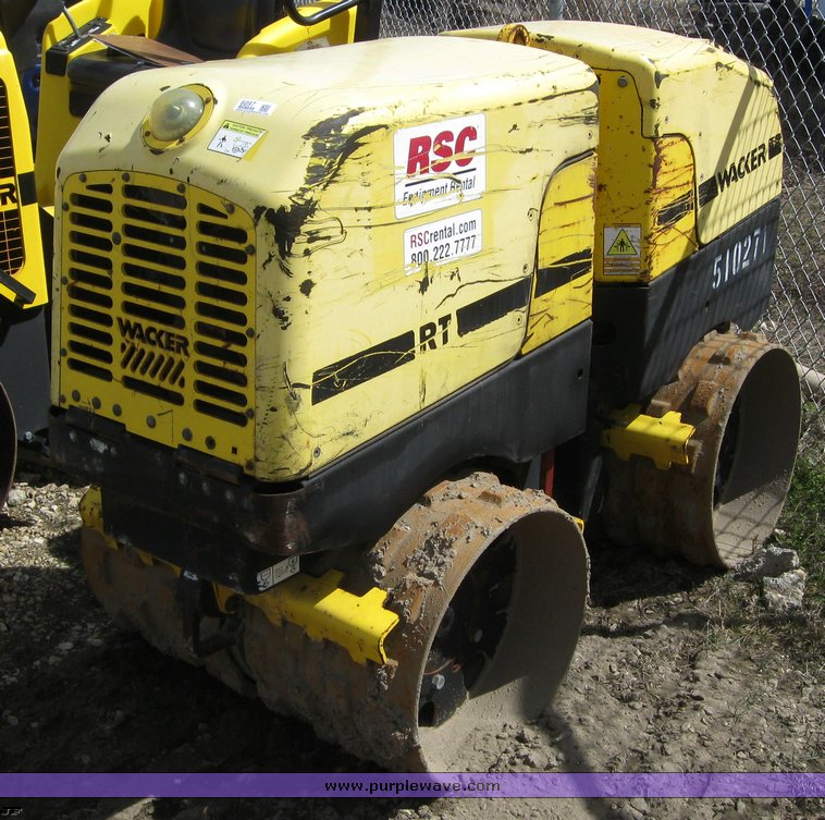 image for item 6097 2004 Wacker RT82-SC vibratory trench roller