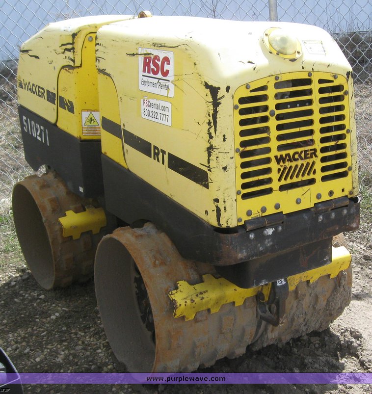 image for item 6097 2004 Wacker RT82-SC vibratory trench roller