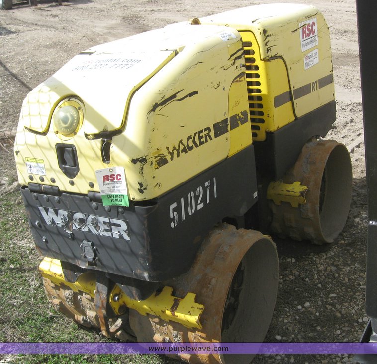 image for item 6097 2004 Wacker RT82-SC vibratory trench roller