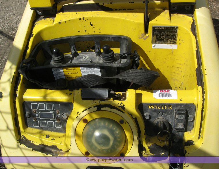 image for item 6097 2004 Wacker RT82-SC vibratory trench roller