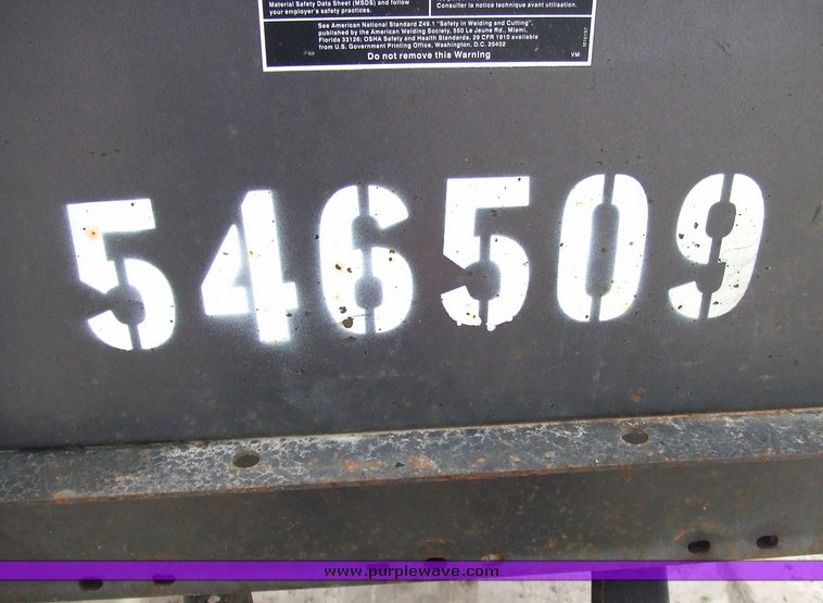 image for item 6562 2005 Lincoln SAE-400 arc welder