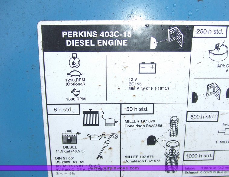 image for item 6563 2005 Miller Big Blue 300P welder