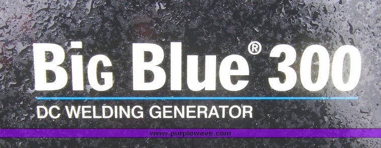image for item 6568 2004 Miller Big Blue 300P welder