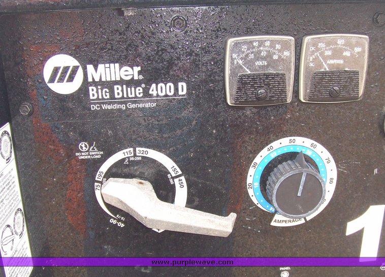 image for item 6569 2005 Miller Big Blue 400D welder