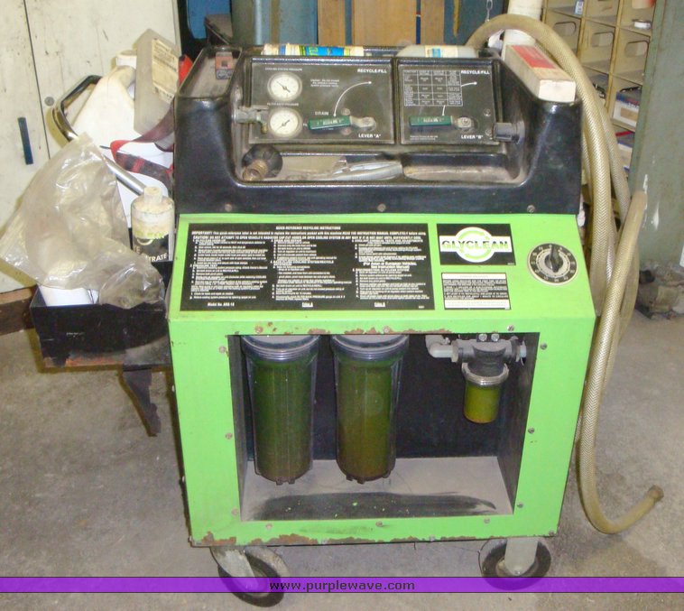 image for item 1101 Glyclean anti-freeze recycler and back flush machine