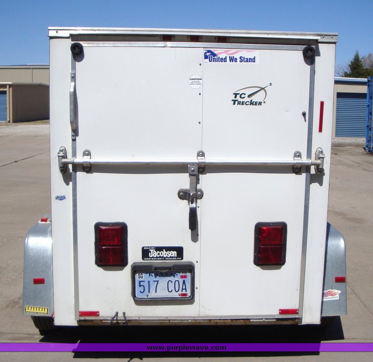 image for item 1108 2001 TC Treckers enclosed trailer
