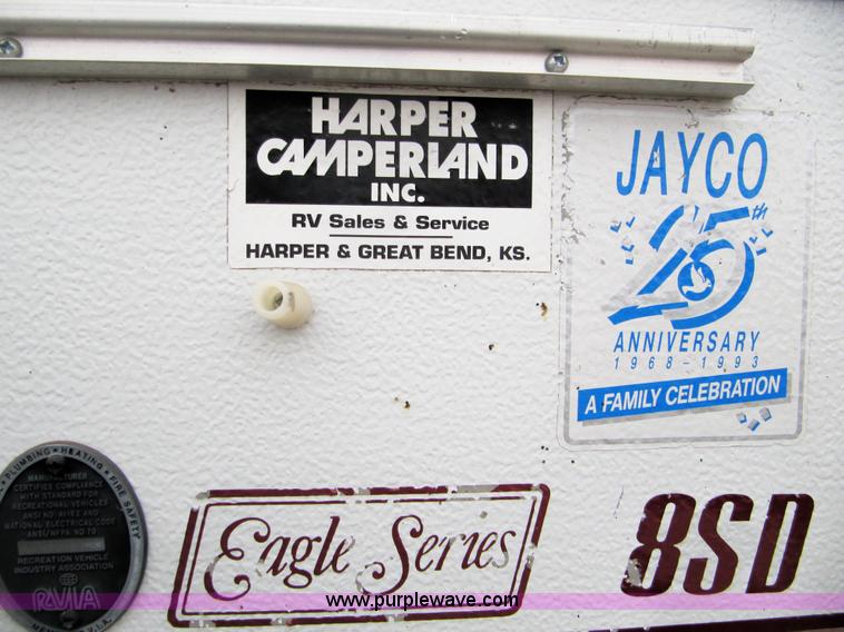 image for item 1112 1993 Jayco Eagle 8SD pop-up camper