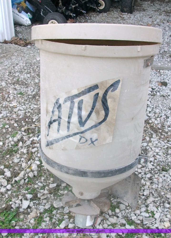 image for item 6001 Moultrie Feed ATVs DX motorized spreader with lid