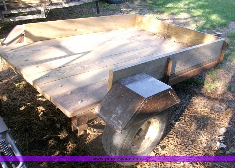 image for item 6002 Heavy duty 4' x 6' trailer