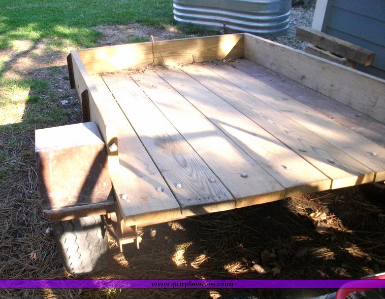 image for item 6002 Heavy duty 4' x 6' trailer